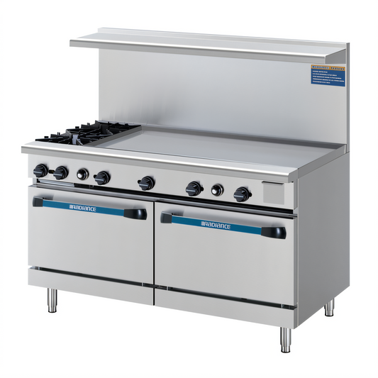 Turbo Air Radiance Gas Ranges - TARG-48G2B