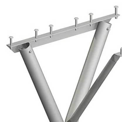 Pilot Rock 6' or 8' Outdoor Steel Non Tip Picnic Table Legs Kit (Frame Only) - 253215