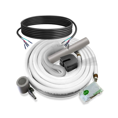 Pioneer Quantum Ultra 24,000 BTU 22.5 SEER2 230V Ceiling Cassette Ductless Mini-Split Air Conditioner Inverter Heat Pump Full Set - CYT024GLSI24RL-10S