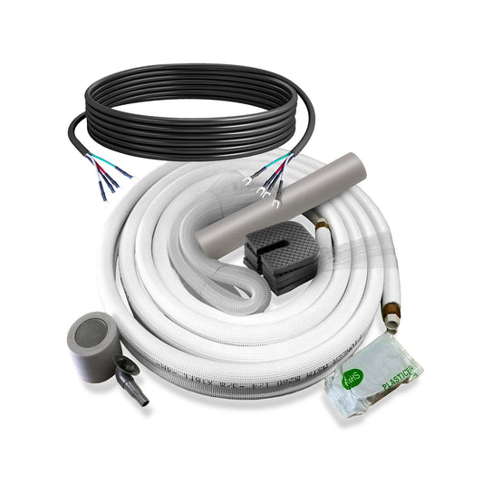 Pioneer Quantum Ultra 24,000 BTU 19 SEER2 230V Ceiling Concealed Ducted Mini-Split Air Conditioner Inverter Heat Pump Full Set - RYT024GLSI24RL-10F