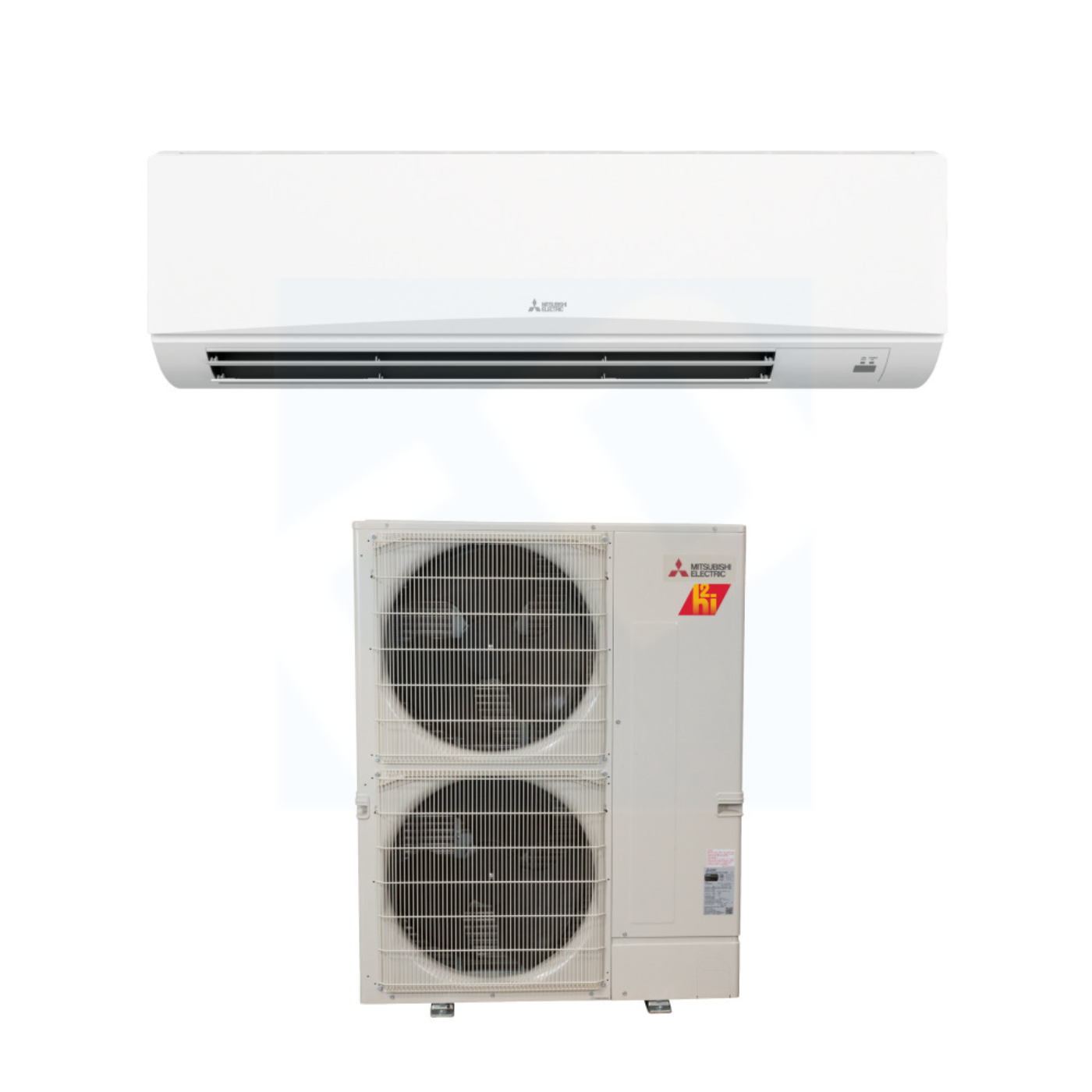 Mitsubishi PKA-AK36NL & PUZ-AK36NLHZ 36,000 BTU 22.1 SEER2 Wall Mounted Hyper Heating Heat Pump System - R454B - PKAAK36NL/PUZAK36NLHZ