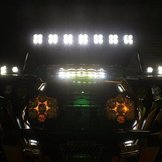 Baja Designs Polaris RZR Turbo S8 Hood Mount Light Bar Kit - 447072