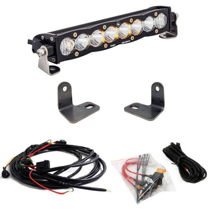 Baja Designs Polaris RZR XP Turbo (2016-2018) S8 Hood Mount Light Bar Kit - 447073