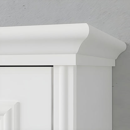 Queen Murphy Bed, Vertical, White by Leto Muro