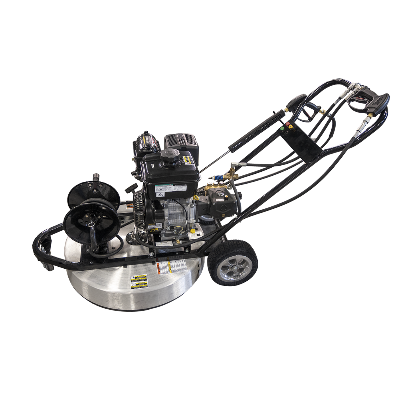 PressureMower™ Mobile Concrete Surface Cleaner w/ 30" Deck, 25' Hose & Wand - WET-PM30-14HR