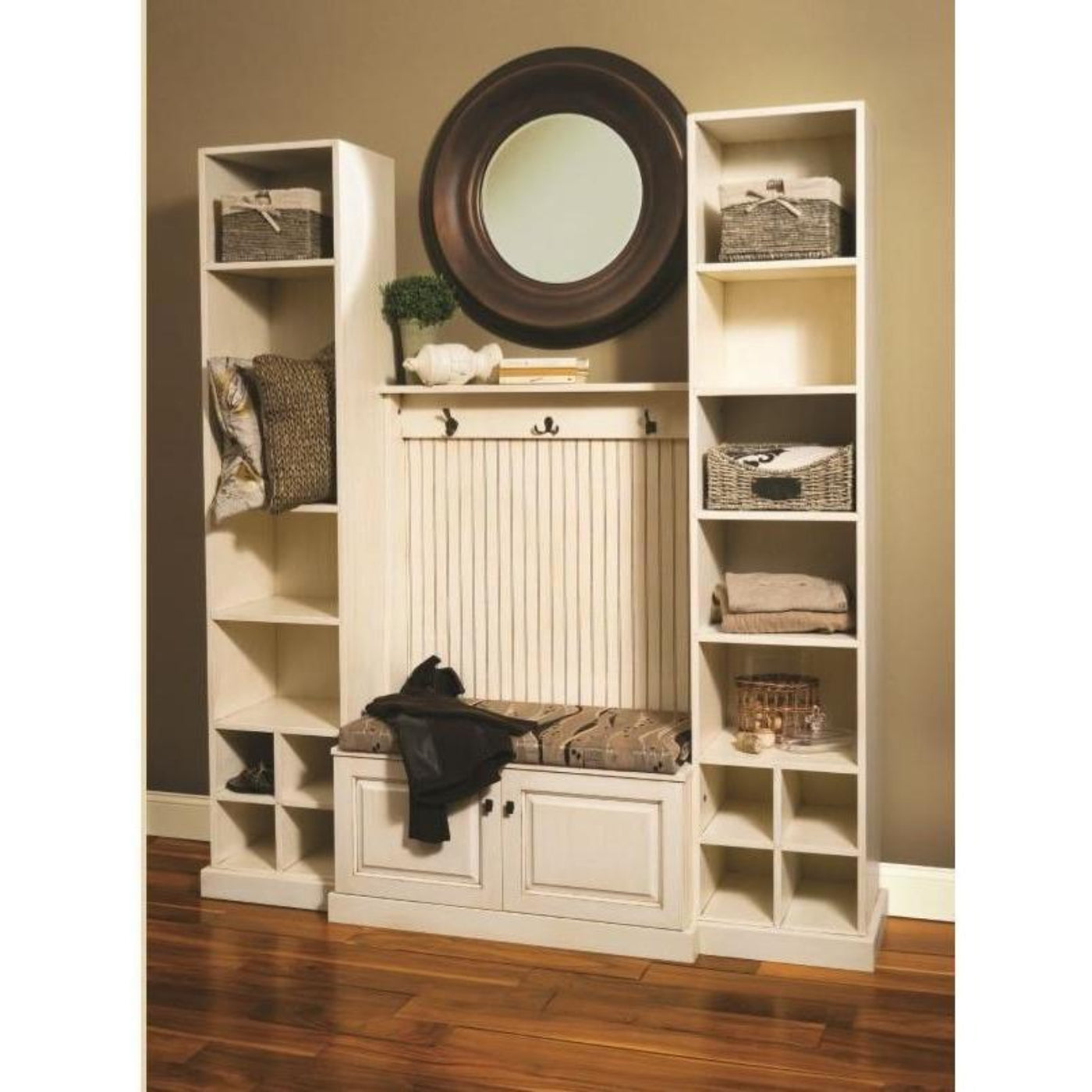 QW Amish 3 Piece Carolina Hall Seat - 105J-212-C