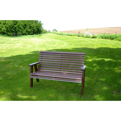 QW Amish 4ft Rollback Bench - 121L-RBL4800