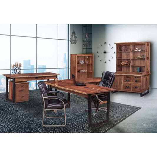 QW Amish Adona Credenza & Optional Hutch - 126N-AD6023