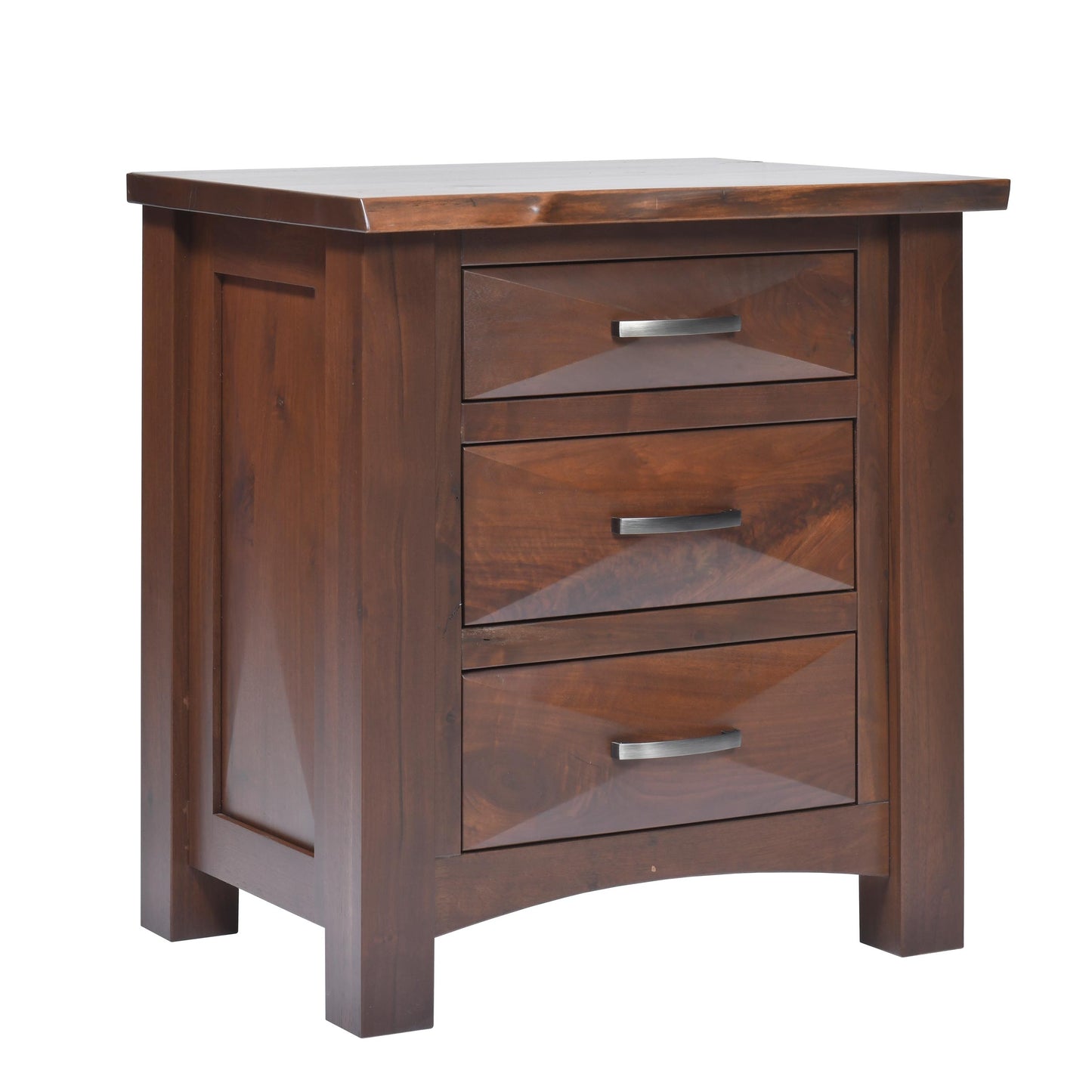 QW Amish Atley Live Edge Nightstand - 857W-ATL-111-LE-NS