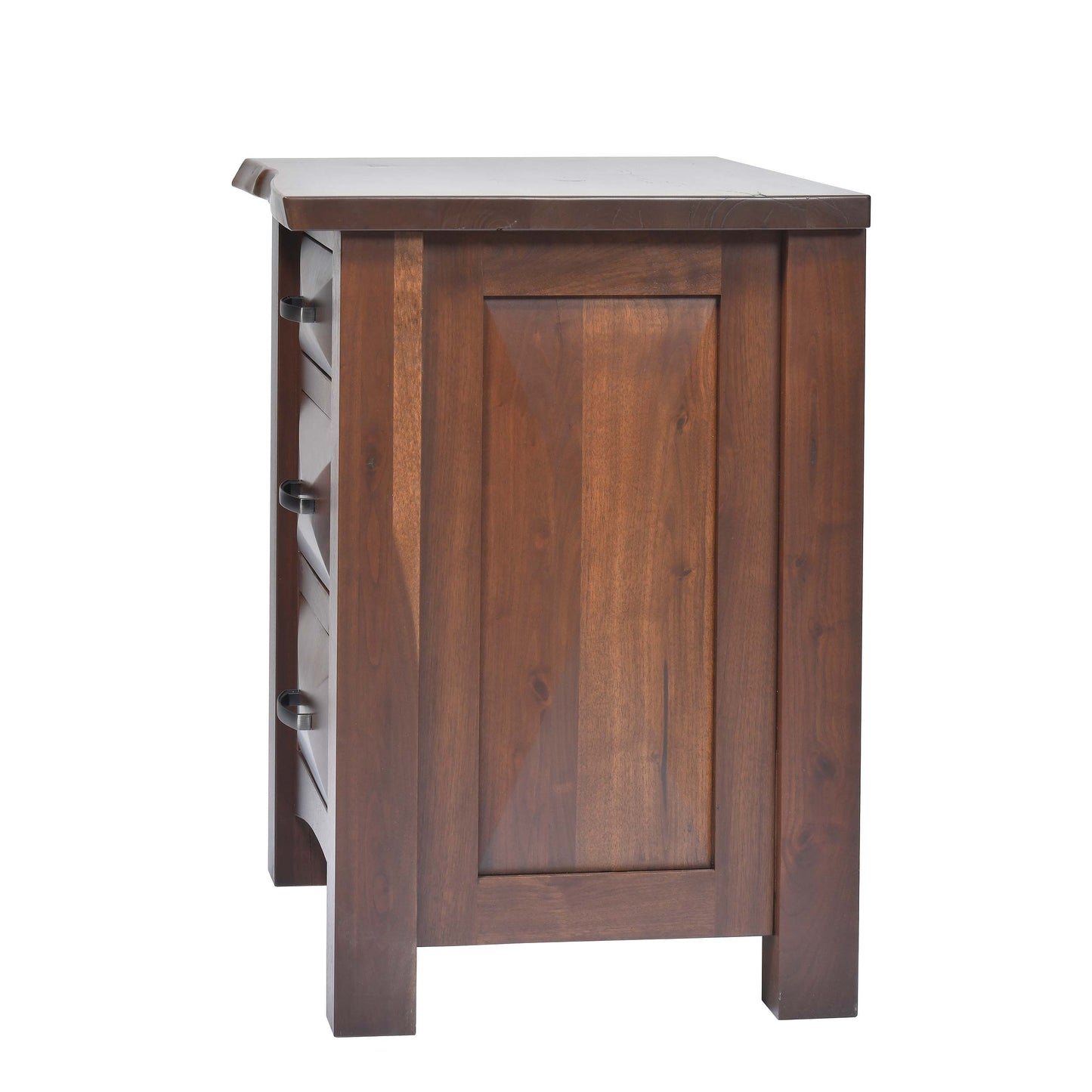 QW Amish Atley Live Edge Nightstand - 857W-ATL-111-LE-NS