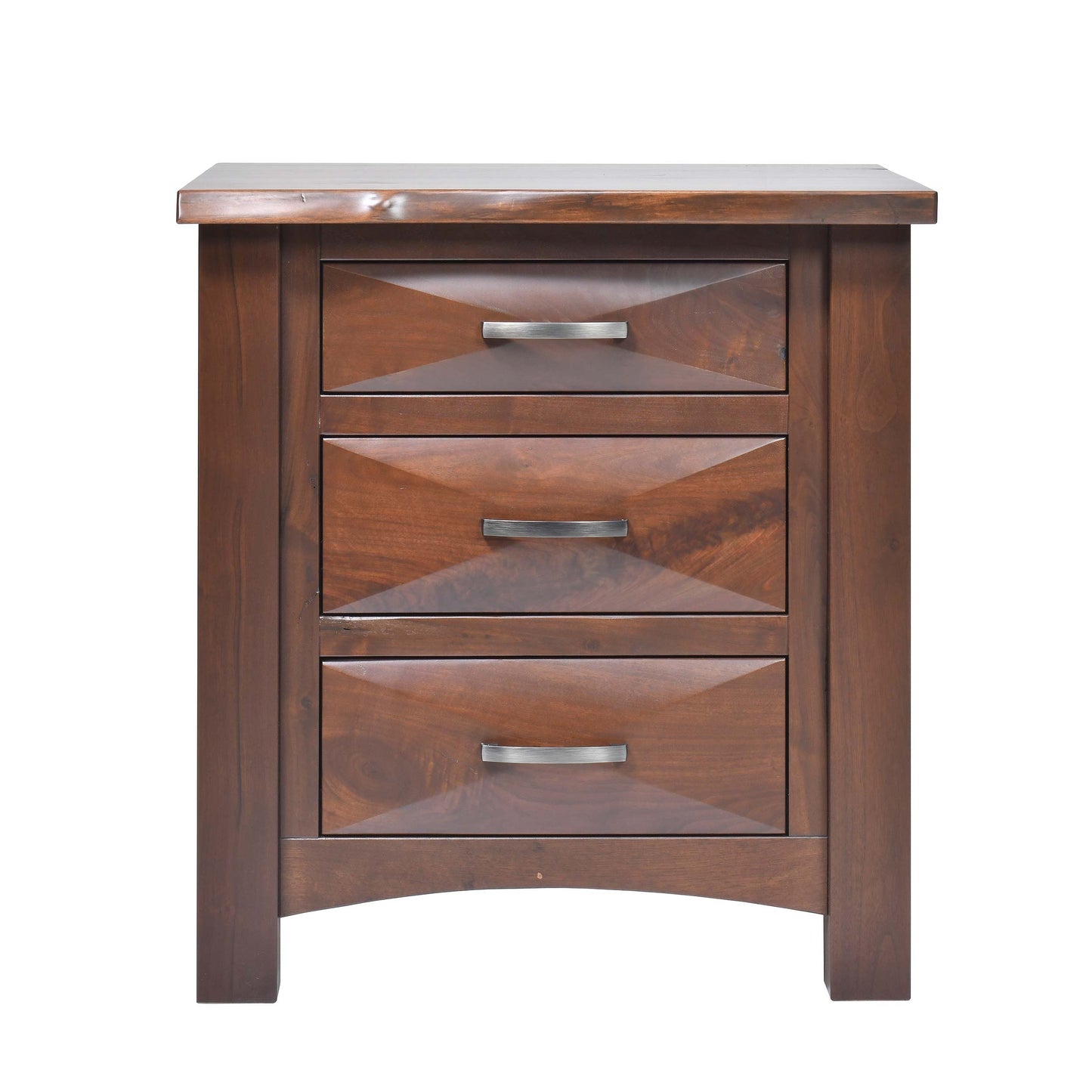 QW Amish Atley Live Edge Nightstand - 857W-ATL-111-LE-NS