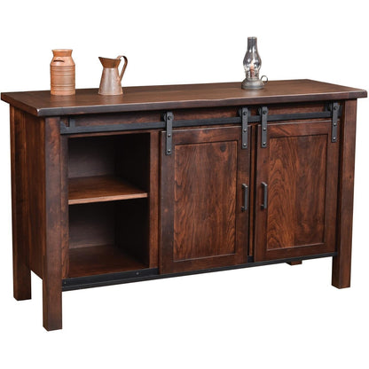 QW Amish Barn Door Buffet - 134N-1501