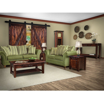 QW Amish Barn Floor Coffee Table - 184O-BF-2248-DS