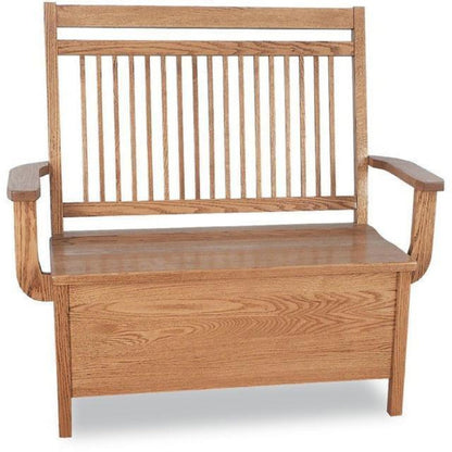QW Amish Bay Hill Bench - 105J-6538-12