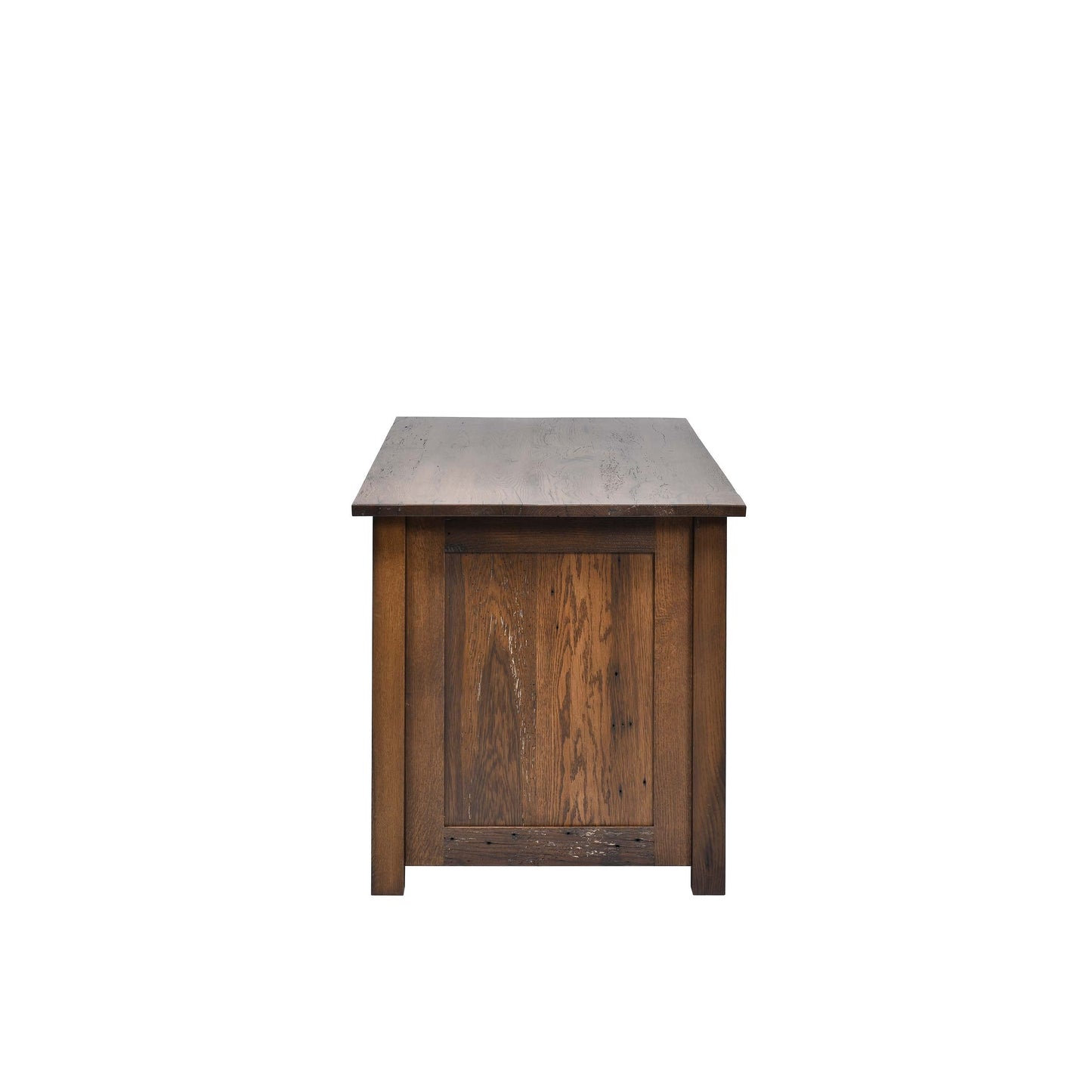 QW Amish Bozeman Reclaimed 72" Executive Desk - 857W-1401