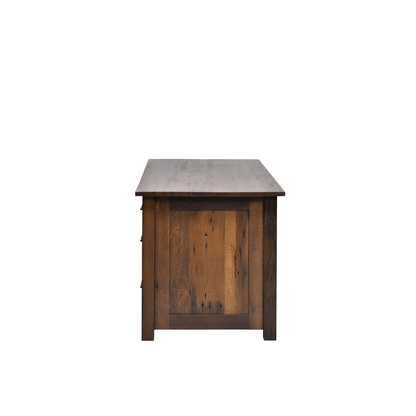 QW Amish Bozeman Reclaimed 72" Executive Desk - 857W-1401