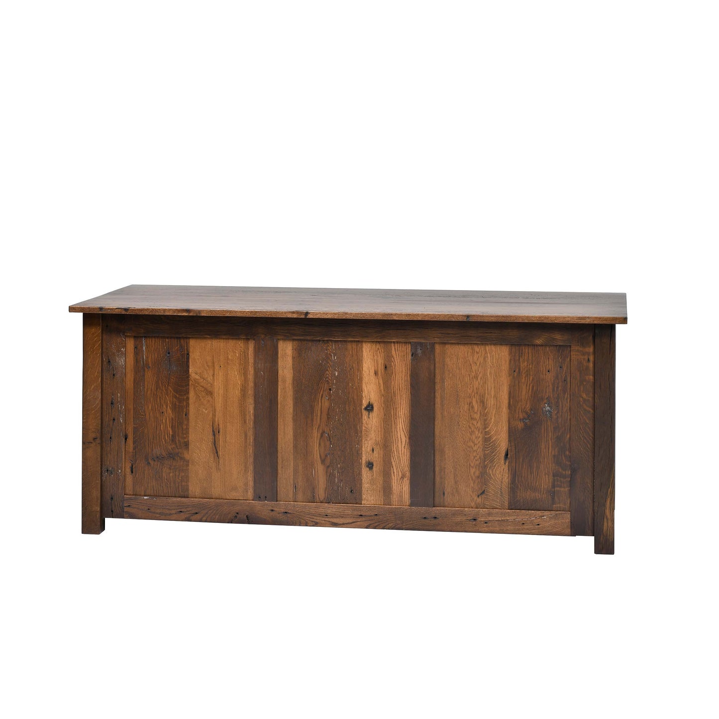 QW Amish Bozeman Reclaimed 72" Executive Desk - 857W-1401