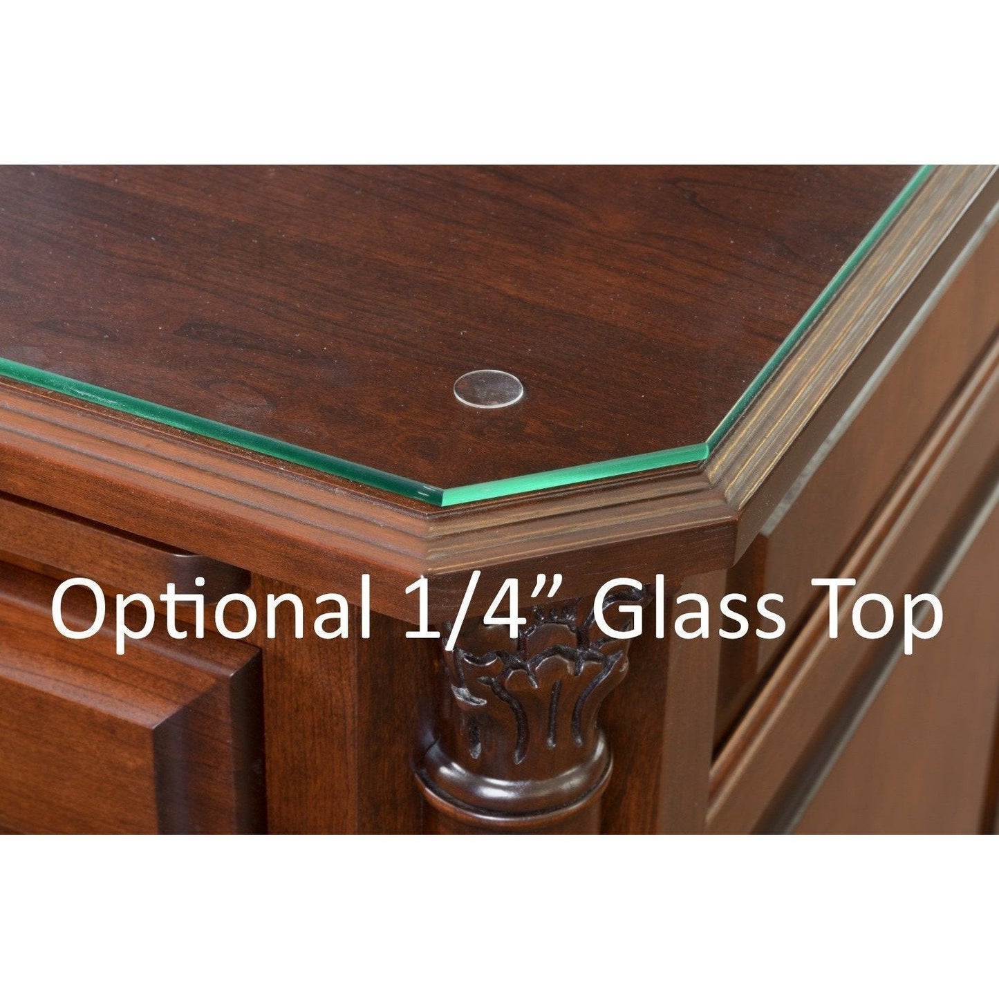 QW Amish Buckingham Lateral File & Optional Bookshelf - 450C-BUC-104