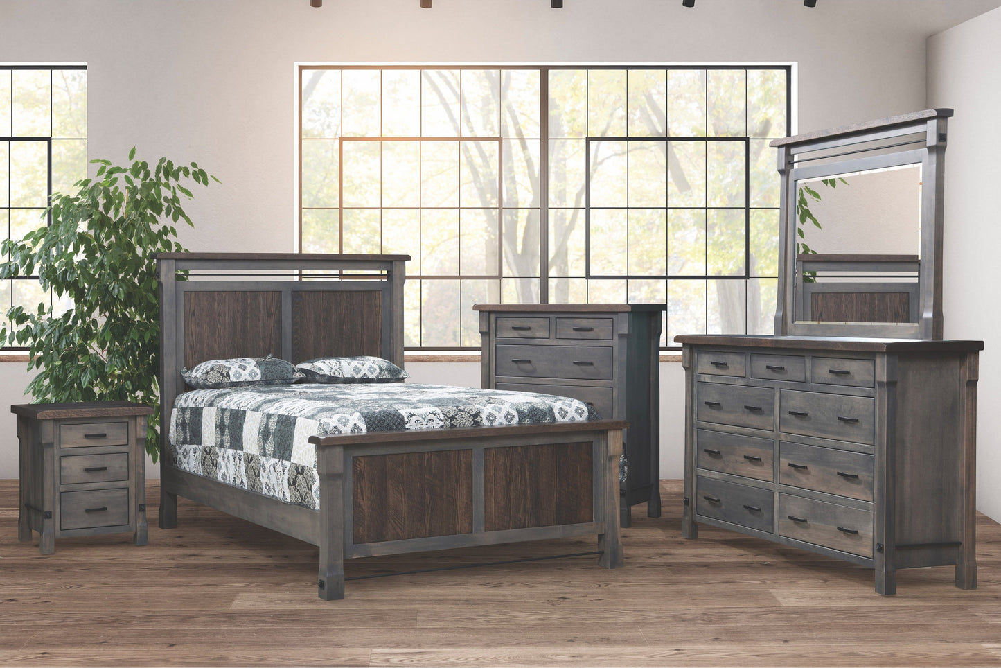 QW Amish Carla 5pc Set - 214W-CARLA-5PC-FU