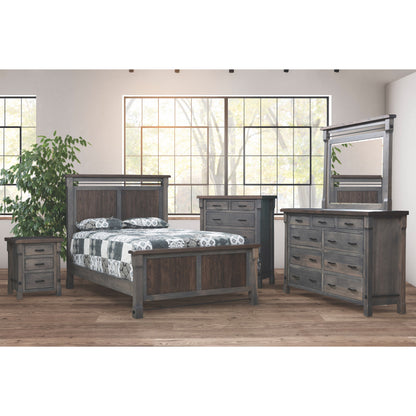 QW Amish Carla Bed - 214W-405-FU