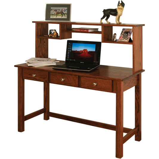 QW Amish Carlisle Desk with Hutch - 103M-CD2048