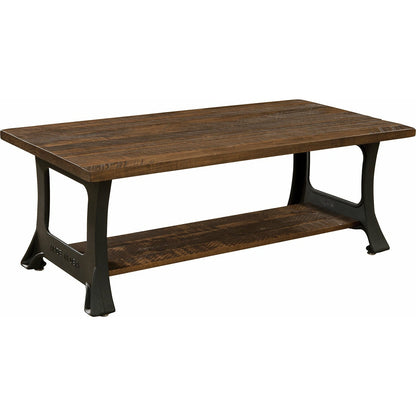QW Amish Cast Iron Coffee Table - 272U-CI2448