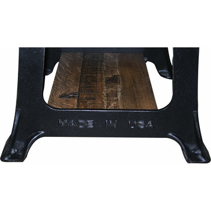 QW Amish Cast Iron End Table - 272U-CI2224