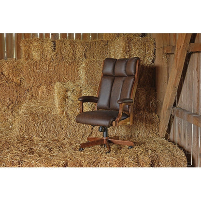 QW Amish Clark Executive Chair - 268R-CE-58