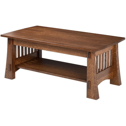 QW Amish Craftsman Mission Coffee Table - 135I-88-12