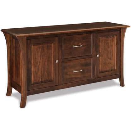 QW Amish Ensenada Credenza - 639V-FVLC-063-EN
