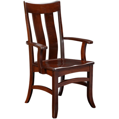 QW Amish Galveston G-2 Back Arm Chair - 234G-2401