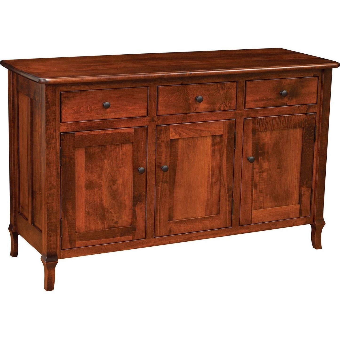 QW Amish Jacob Martin 3 Door Buffet - 747O-G10-33