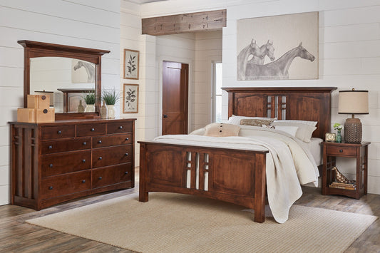 QW Amish Kascade 4pc Set - 105R-933T-KASCADE4QN