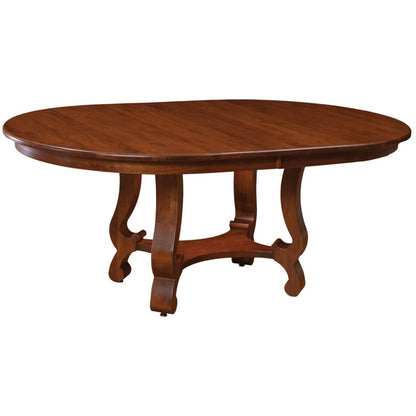 QW Amish Legacy Pedestal Table - 844T-HTS1560-4260