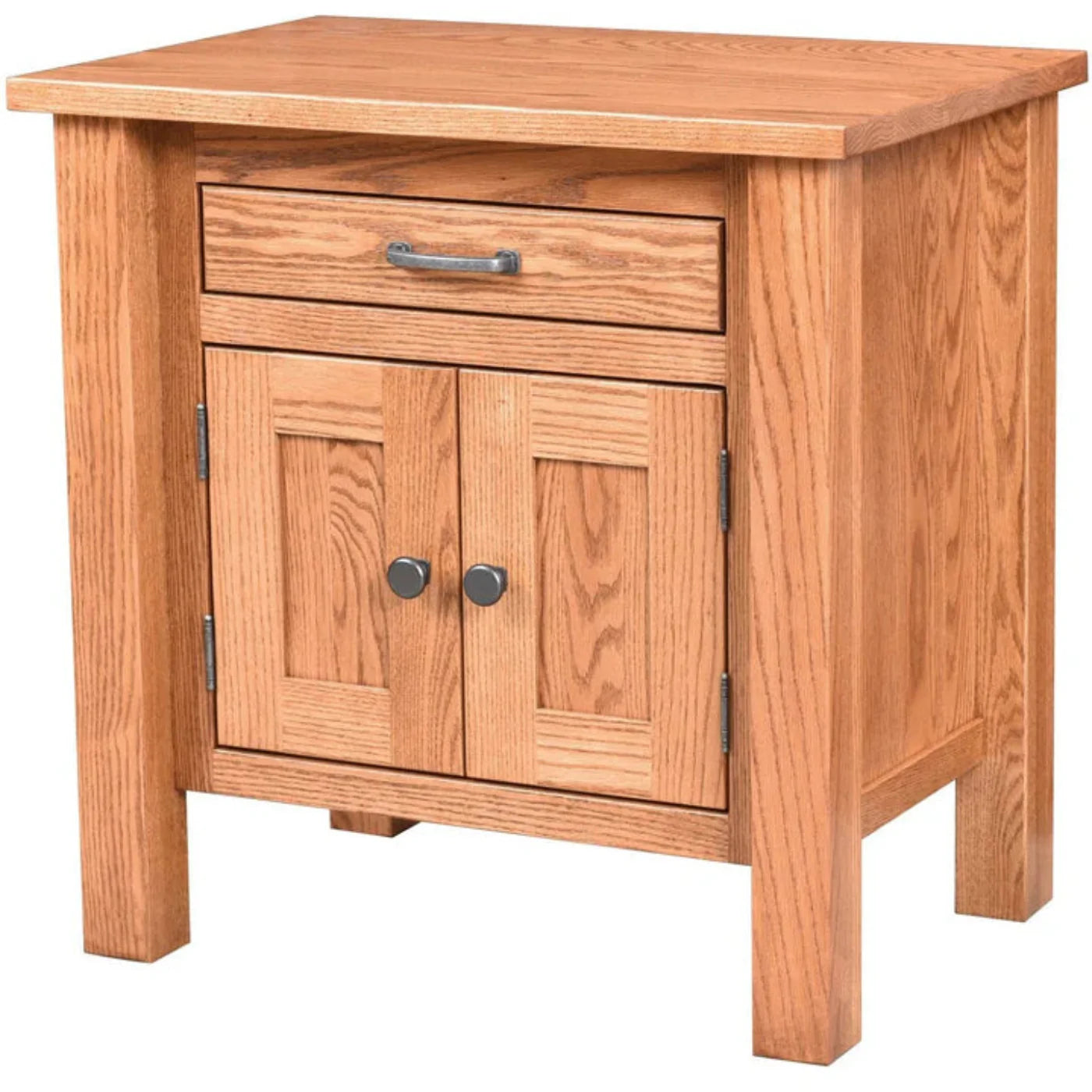 QW Amish Lindholt 1 Drawer, 2 Door Nightstand - 659W-201NO DENTAL