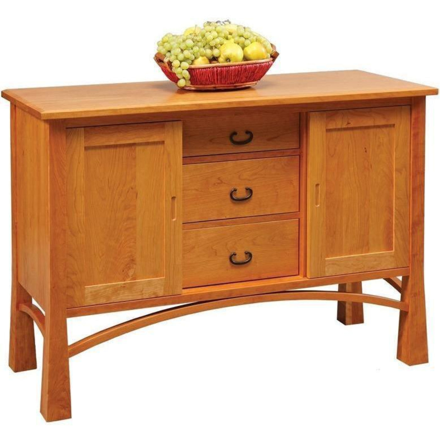 QW Amish Madison Collection Buffet with Arch Base - 172P-MC52AB