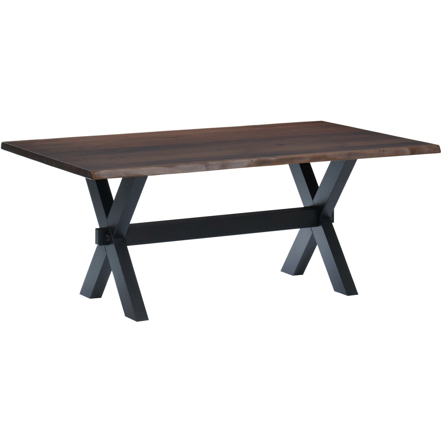 QW Amish Manhattan Live Edge Table - 371Y-MANHATTAN