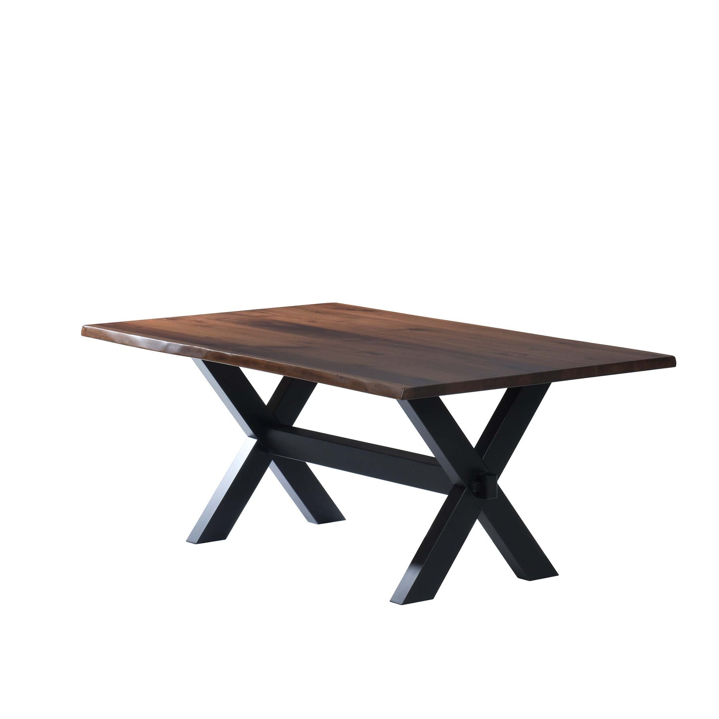 QW Amish Manhattan Live Edge Table - 371Y-MANHATTAN