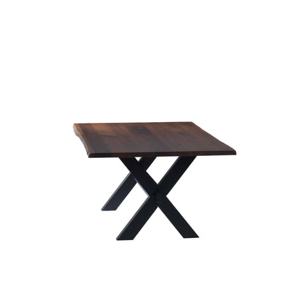 QW Amish Manhattan Live Edge Table - 371Y-MANHATTAN