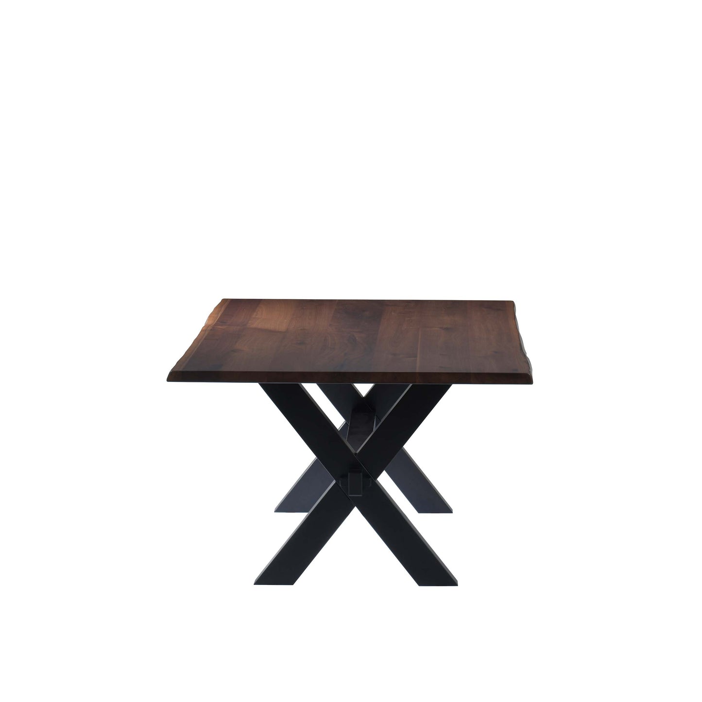 QW Amish Manhattan Live Edge Table - 371Y-MANHATTAN