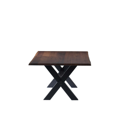 QW Amish Manhattan Live Edge Table - 371Y-MANHATTAN