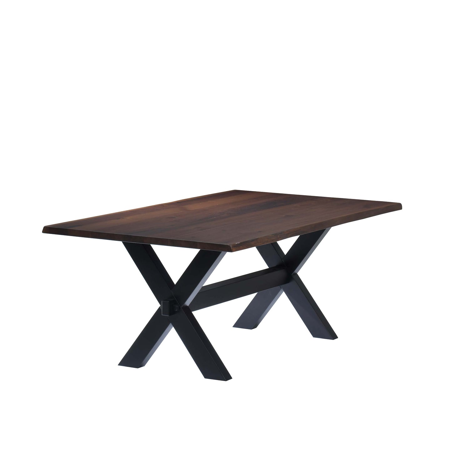 QW Amish Manhattan Live Edge Table - 371Y-MANHATTAN