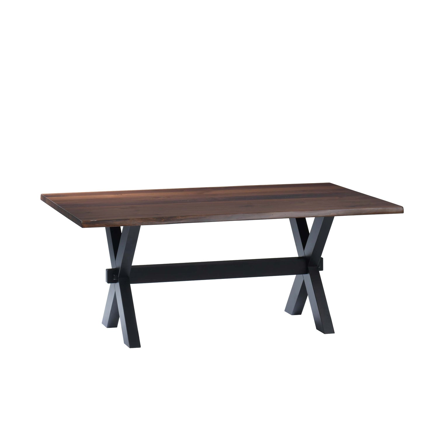 QW Amish Manhattan Live Edge Table - 371Y-MANHATTAN