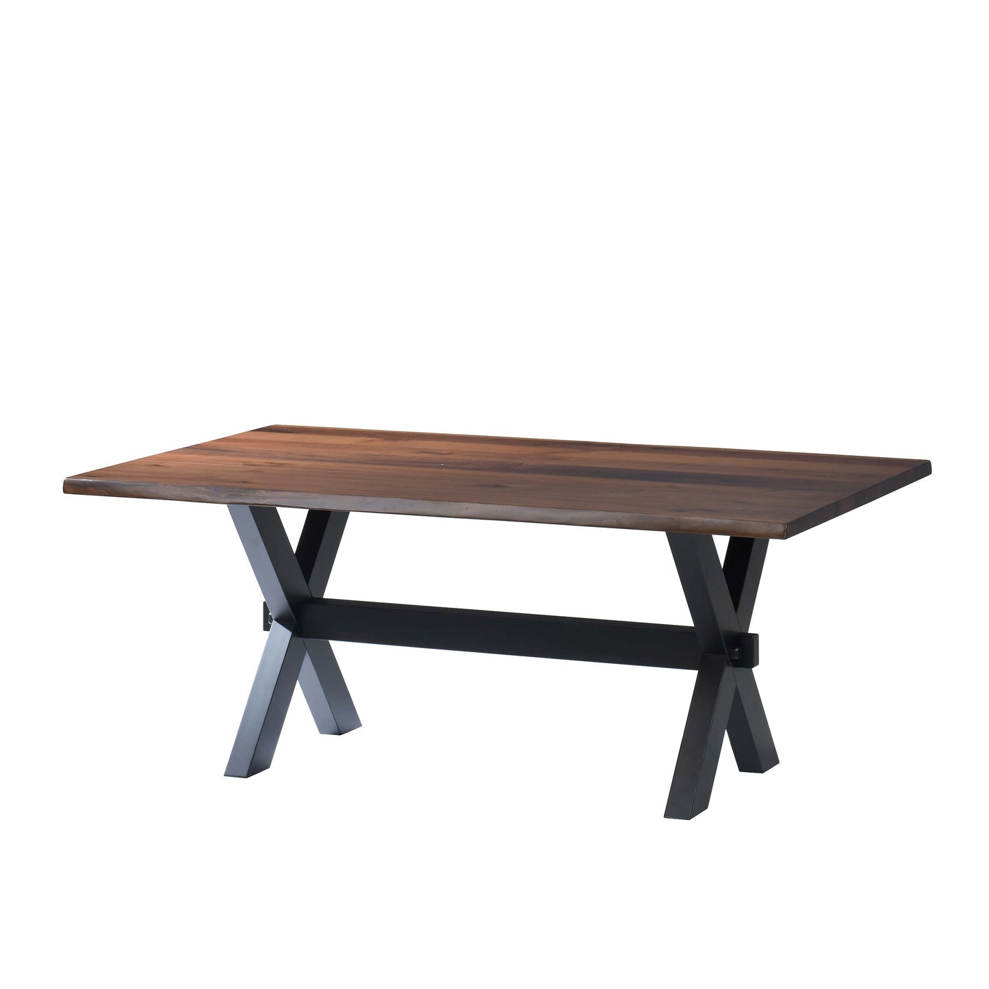 QW Amish Manhattan Live Edge Table - 371Y-MANHATTAN