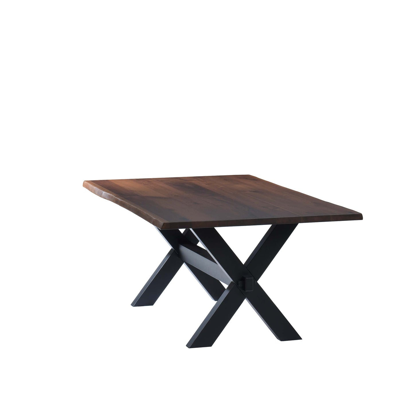 QW Amish Manhattan Live Edge Table - 371Y-MANHATTAN