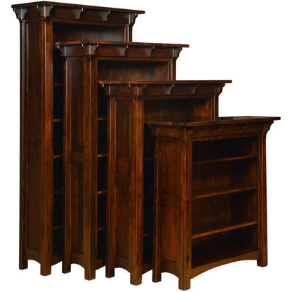 QW Amish Manitoba Bookcases - 126N-MAB-3948-O