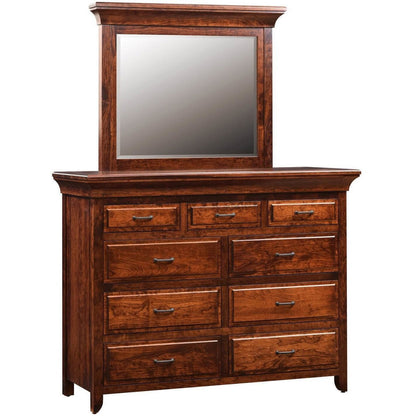 QW Amish Marcella High Dresser & Optional Mirror - 139B-MB4623