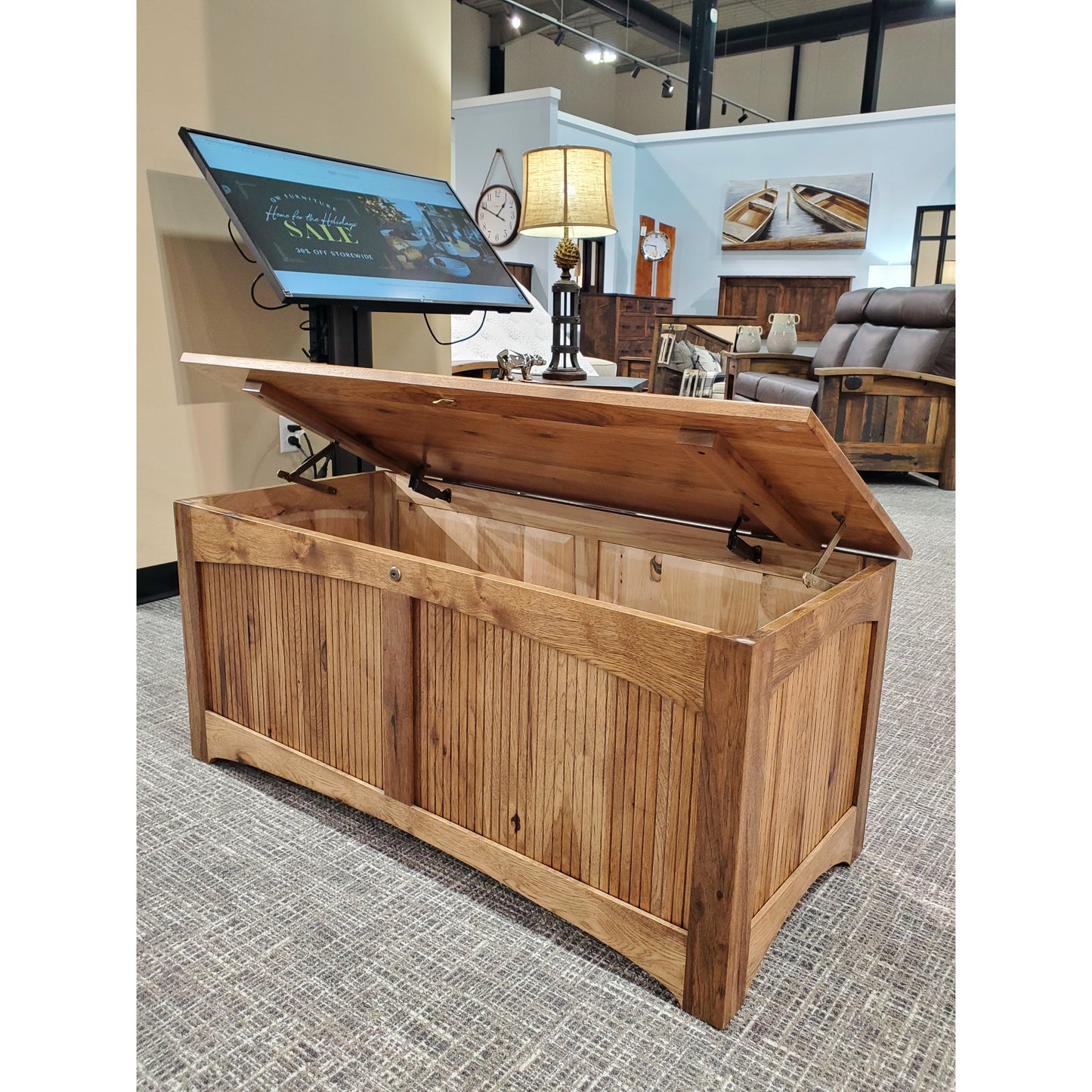 QW Amish Mission Fancy Cedar Chest (select your size) - 185T-3MF