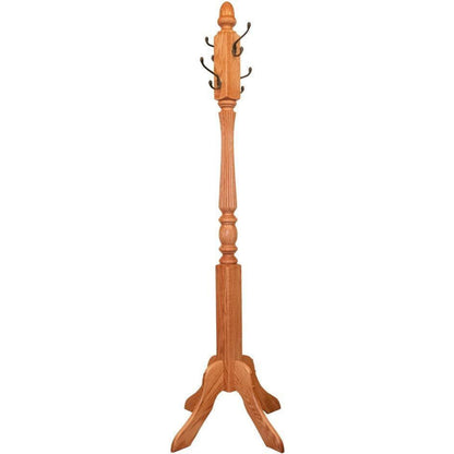 QW Amish Reeded Coat Tree - 853H-300HTR