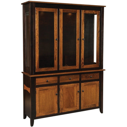 QW Amish Sierra 3 Door Hutch & Buffet - 870K-SIH3
